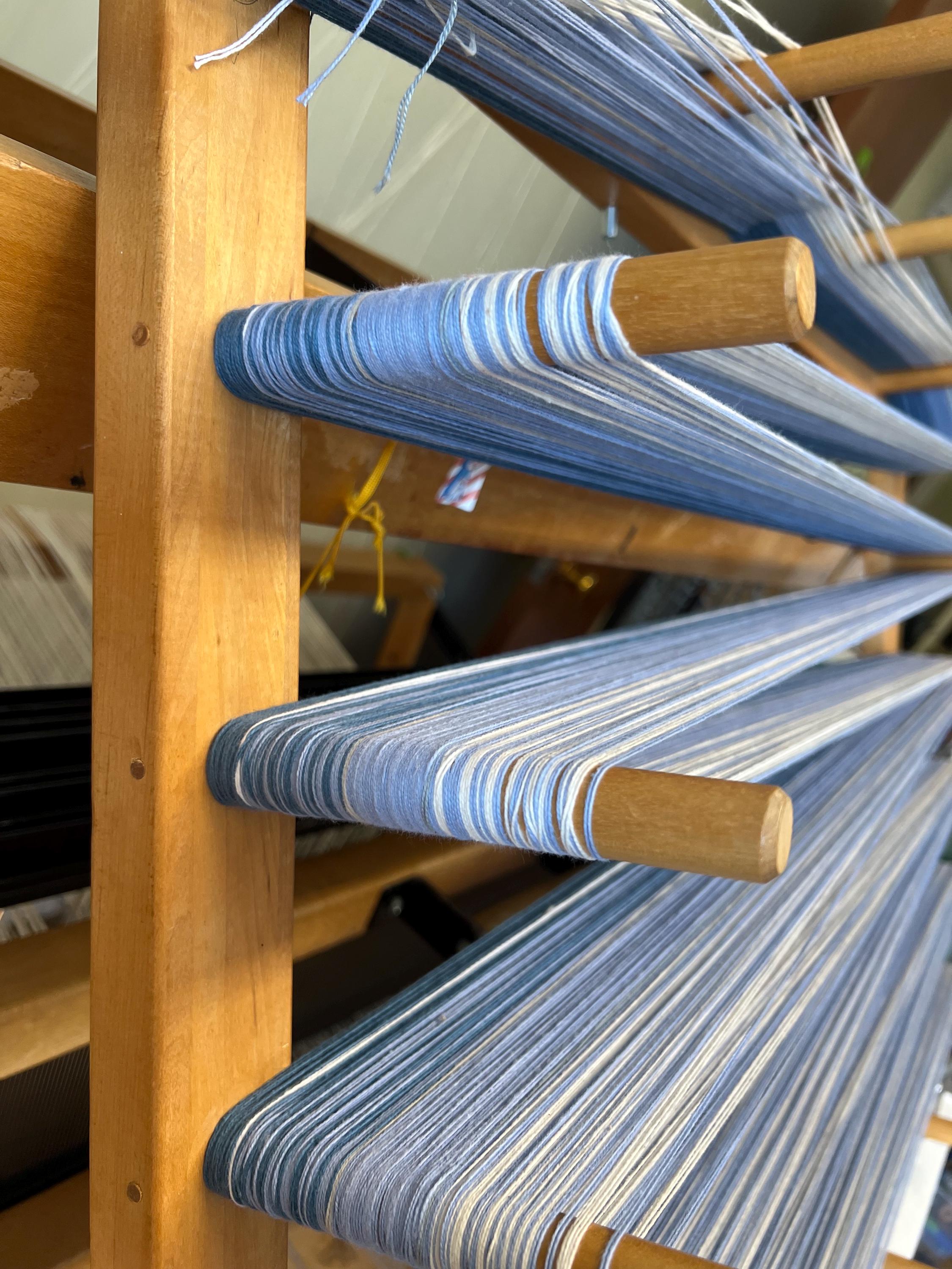 Woven Table Runner • Stormy Seas